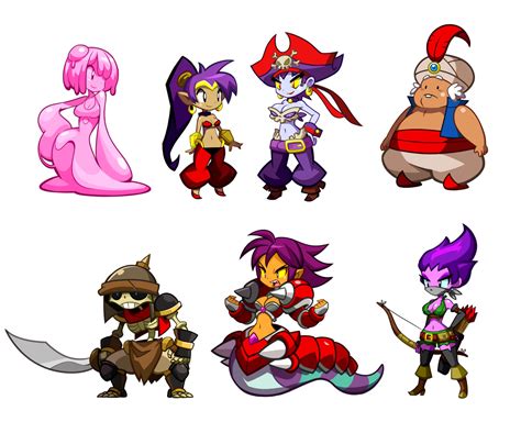 Shantae: Half-Genie Hero Character Art