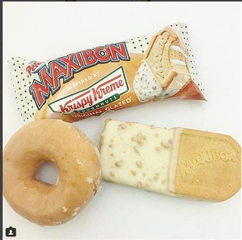 Krispy Kreme Maxibon Ice Cream Sandwich | Yummy food dessert, Maxibon ...