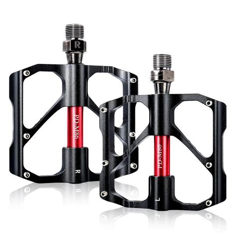 Road Bike Mountain Bike Pedals 3 Bearings One Pair Pedals Bicycle ...