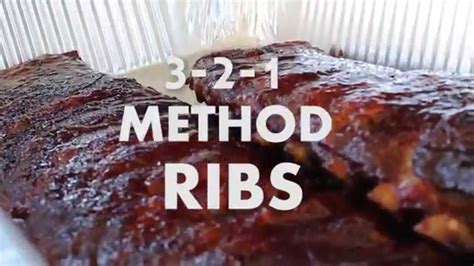 3-2-1 Method For BBQ Ribs - YouTube