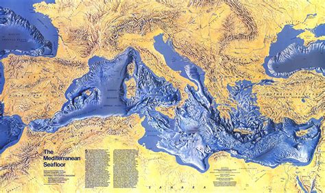 GeoGarage blog: Bathymetry of Mediterranean sea