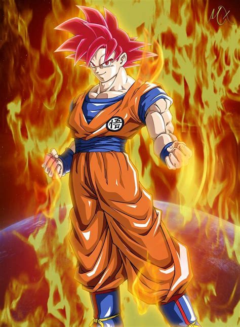 Super Saiyan God Wallpapers - Wallpaper Cave