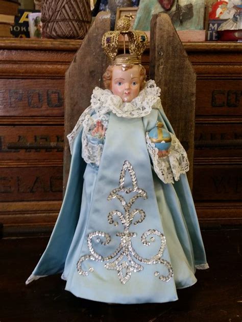 Vintage Infant Of Prague Statue 8 infant of prague statue jesus ...