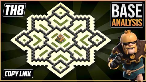 BEST Ultimate TH8 HYBRID/TROPHY[defense] Base 2021!! Town Hall 8 Hybrid ...