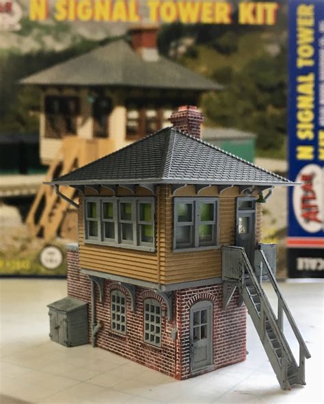 Signal Tower Kit -- N Scale Model Railroad Building -- #2840 pictures ...