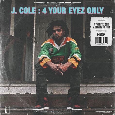 J. Cole - 4 Your Eyez Only (2016) | Music album cover, Music album ...