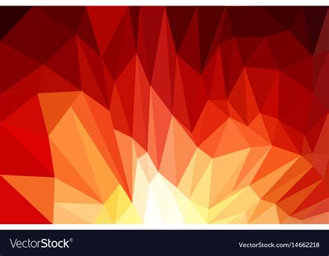 Red background design web abstract low poly Vector Image