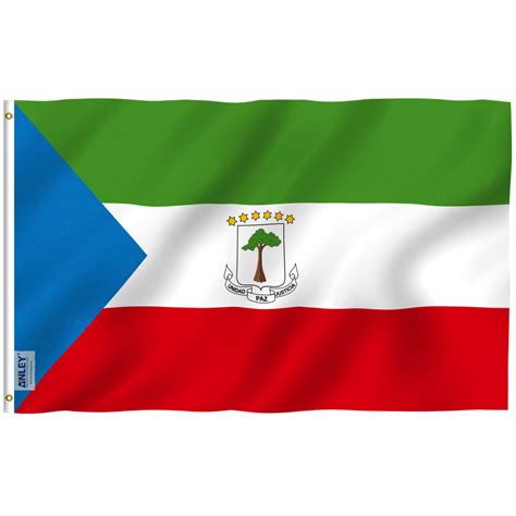 Fly Breeze Equatorial Guinea Flag 3x5 Foot - Anley Flags