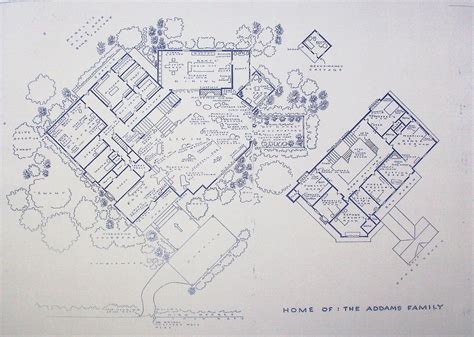 Addams Family House Floor Plan