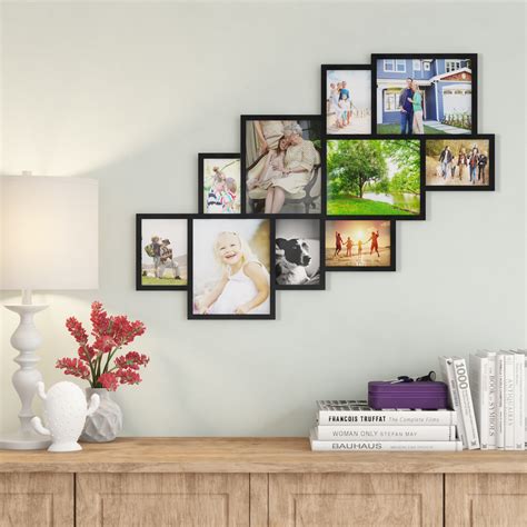 How To Make Your Own Picture Collage Frame - Hanging Collage Picture ...