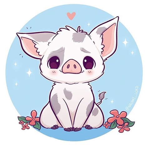 Pua from Moana to go with my animal sidekick series! I'm thinking ...