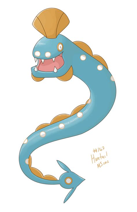 367 Huntail by pokemon-countdown on DeviantArt