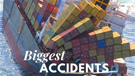 Biggest Container Ship Accidents in 21st Century - YouTube