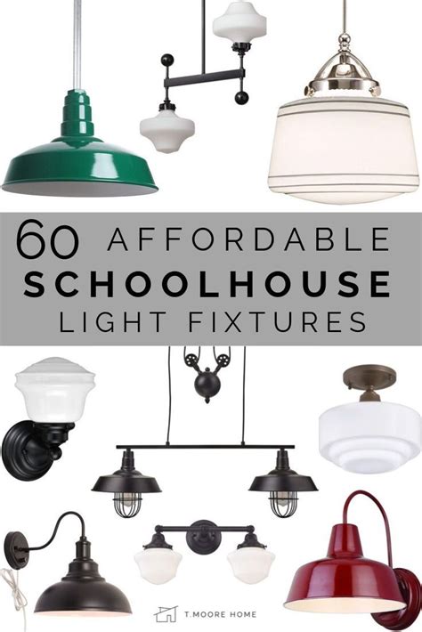 Affordable Schoolhouse Lighting and a DIY Project To Get The Look Of An ...