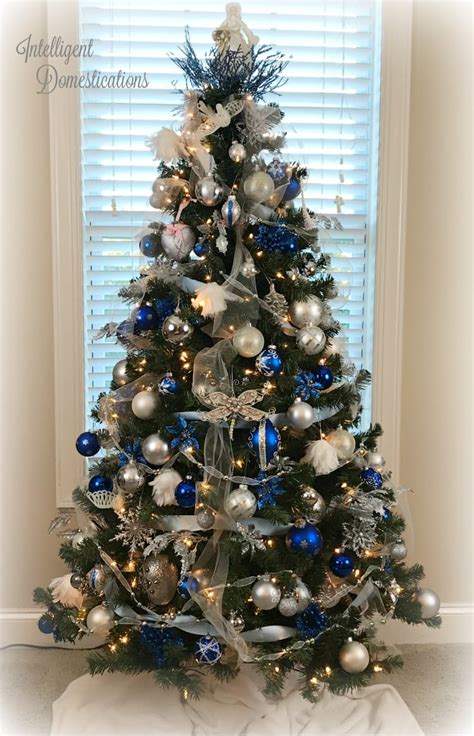 20+ Blue White Christmas Tree Decorations