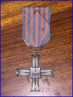 Original Ww2 Poland Monte Cassino Cross Medal Wwii Very Low Number 2709 ...