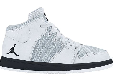 Jordan 1 Flight 4 White Grey Black (PS) - 828243-100 - US