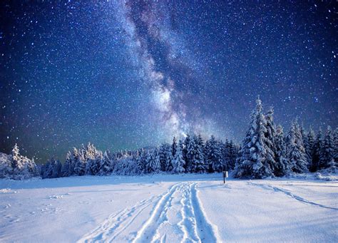 27+ Best Winter Night Background Images Free Download | Lumegram