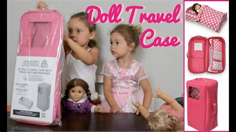 American Girl Doll Travel Case Unboxing & Toy Review - YouTube