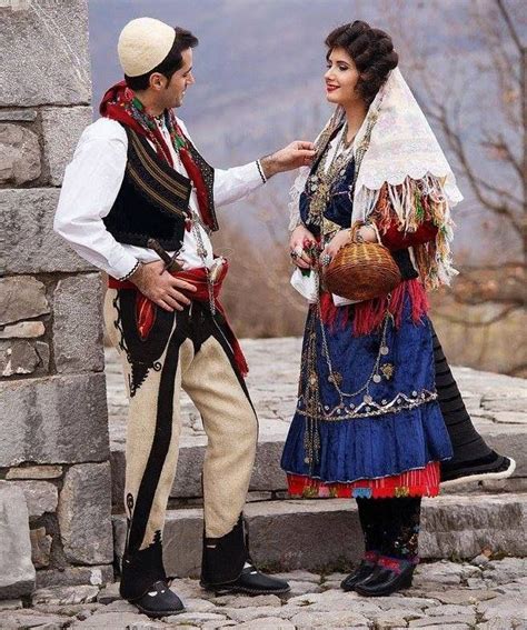 Image result for traditional albanian dress | Albanian clothing, Folk ...