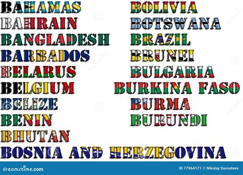 25+ Countries With Letter B - SimoneVenice