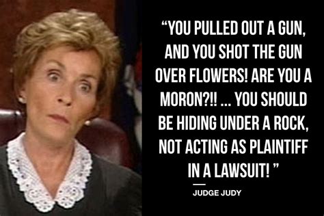 9 Soul-Crushing Judge Judy Quotes