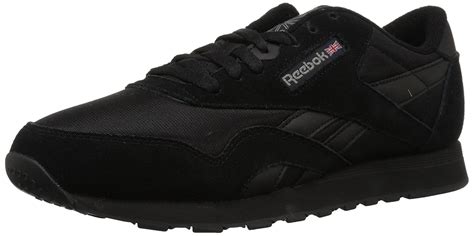 Reebok - Reebok BD5993: Classic Nylon Mens Black Black Carbon Sneaker ...