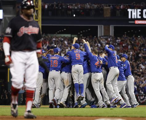 Cubs win first series title since 1908, beat Indians in game 7 ...