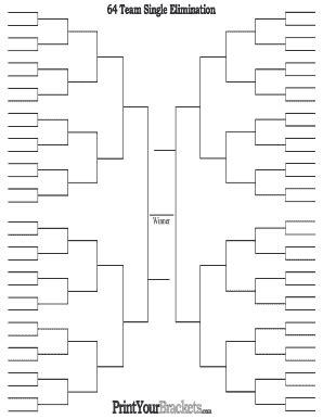 64 Team Tourney Bracket - Editable ... - Tournament ... - Fill and Sign ...