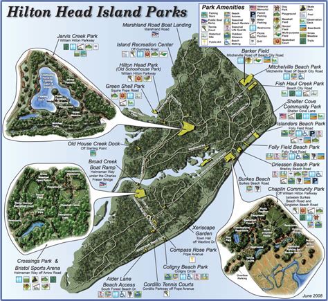 Hilton Head Island Maps - Guide to local attractions and Hilton Head ...