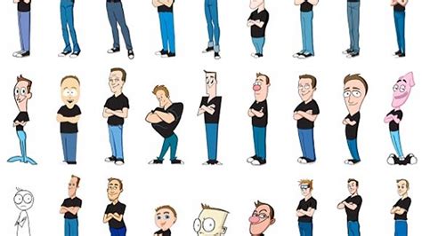 Artist Kevin McShane Draws Himself in A Hundred Different Animation Styles