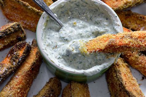 Crispy Coated Yam Fries with Ginger, Cilantro, Garlic Yogurt dipping ...