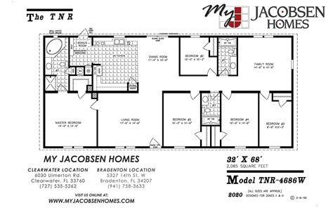 1999 Oakwood Mobile Home Floor Plans | Review Home Co