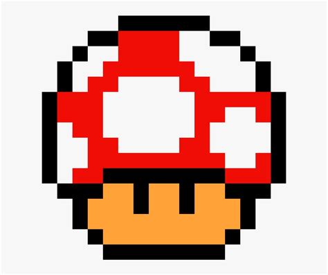 Mario Toad Pixel Art, HD Png Download , Transparent Png Image - PNGitem