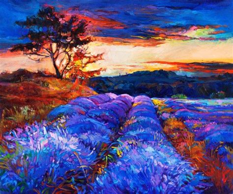 painting, Artwork, Lavender Wallpapers HD / Desktop and Mobile Backgrounds