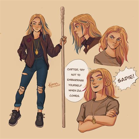 Karen De la Vega - SADIE KANE (Kane Chronicles by rick riordan)