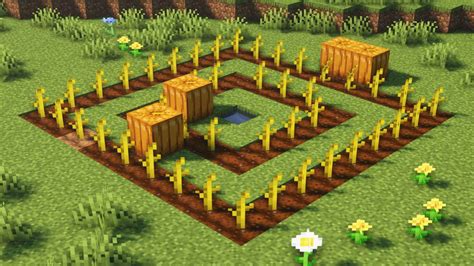 How to Build the Best & Most Efficient Pumpkin Farm in Minecraft ...