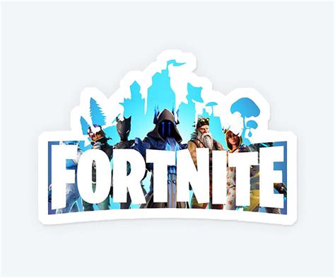 Fortnite Logo Sticker – Stickkar.in