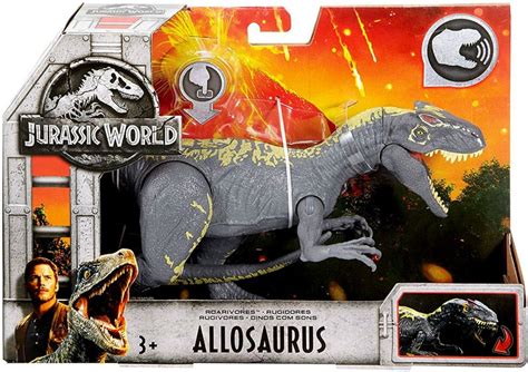 Jurassic World Fallen Kingdom Roarivores Allosaurus Action Figure ...