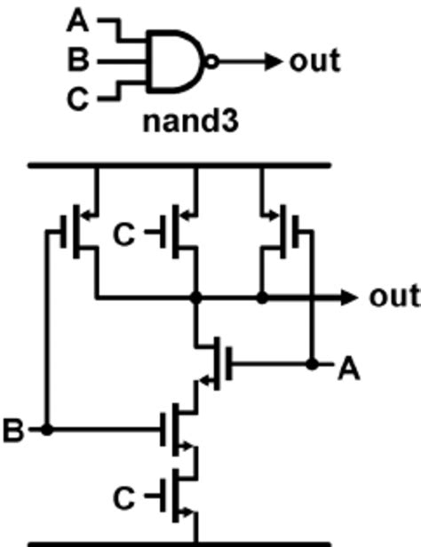 Nand Gate Transistor Diagram