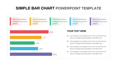 Simple Bar Chart PowerPoint Template - SlideBazaar