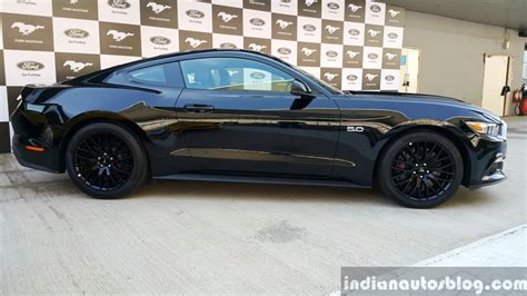 2016 Ford Mustang GT in India side First Drive Review