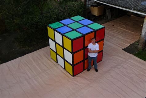 Get Biggest Rubik's Cube World Record PNG