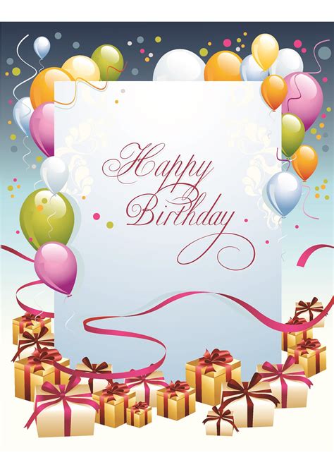 40+ FREE Birthday Card Templates ᐅ TemplateLab