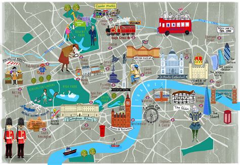 London Tourist Attractions Map | Images and Photos finder