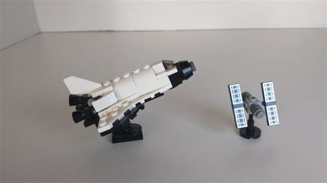 How to make a mini LEGO Space Shuttle/Hubble Telescope - YouTube