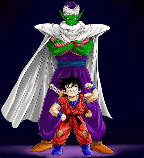 Piccolo and Gohan by Darko-simple-ART | Gohan, Piccolo, Simple art