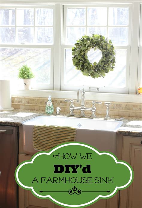 Golden Boys and Me: DIY Shaw's Farmhouse Sink Installation