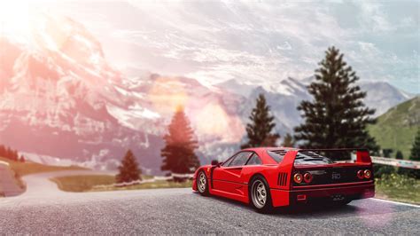 Ferrari F40 Wallpapers - Top Free Ferrari F40 Backgrounds - WallpaperAccess