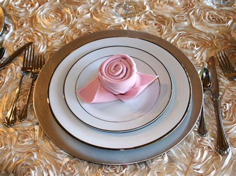 Roses, Linens, & Napkins - American Event Rentals | Diy wedding napkins ...